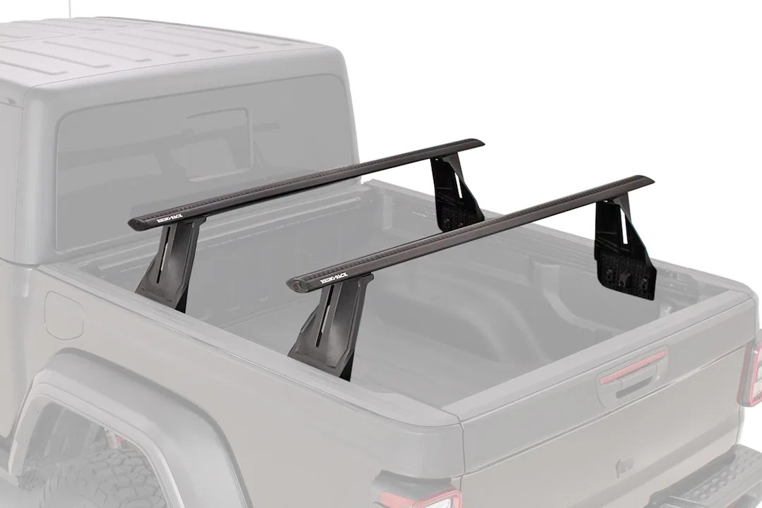 JC-01272 – RHINO RACK Roof Rack Cross Bar, Fits Rhino Rack's Roof Rack Black With One Roof Rack Mounting Kit Hardware...
